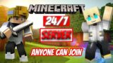Minecraft Smp PUBLIC SMP LIVE HINDI | JAVA 24/7 | CRACKED SMP | AnyOne Can Join