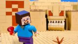 Minecraft but DESERT Temples is Boss  – Lego Stop Motion | Minecraft Animation