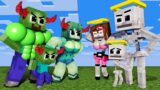 Monster School : Angel and Devil Baby Zombie Family – Sad Story – Minecraft Animation