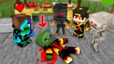 Monster School : Baby Fire Zombie Boy and ICE Girl vs Bad Boys – Sad Story – Minecraft Animation
