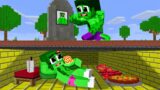 Monster School : Baby Hulk Save Sister  – Sad Story – Minecraft Animation