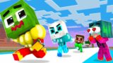 Monster School : Baby Zombie Become Super Hero x Squid Game Doll – Minecraft Animation