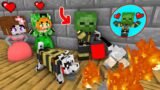 Monster School : Baby Zombie Firefighter and Firefighter Dog – Sad Story – Minecraft Animation