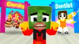 Monster School : Baby Zombie x Squid Game Doll Teeth Run Challenge – Minecraft Animation