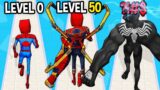 Monster School: Big Muscle Spider Man GamePlay Mobile Game Runner Max Level – Minecraft Animation