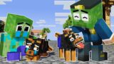 Monster School : DAILY LIFE of Smart Dog But Upside Down – Minecraft Animation