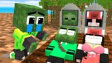 Monster School : Family Animal Rescue Poor Baby Zombie – Sad Story – Minecraft Animation