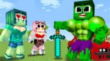 Monster School : Hulk Become Strong Bodyguard Because Zombie Girl – Sad Story – Minecraft Animation