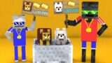 Monster School : THE WOLF AND THE LION – Minecraft Animation