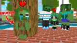 Monster School : Unloved Baby Zombie and Loved Zombie Girl – Sad Story – Minecraft Animation