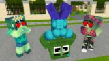 Monster School : ZOMBIE BECAME A HERO – Minecraft Animation LIVE