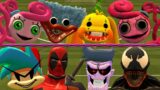 POPPY PLAYTIME CHAPTER 2 Team VS Friday Night Funkin, Deadpool and Venom In Garry's Mod!