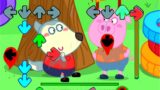 Piggy Help Wolfoo Please In Friday Night Funkin | Wolfoo Animation FNF