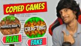 Playing Games That Are Copied Of Minecraft