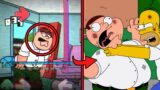 References In FNF VS Corrupted Peter Griffin Glitch x FNF Mod | A Family Guy (Learn With Pibby)