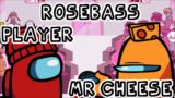 Rosebass but it's Player and Mr Cheese sings it – Friday night Funkin'
