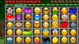 SECRET WAY to play ALL EMOJIS END CAR IN Minecraft!ALL EMOJIS IN YOURE INVENTORY! WHICH EMOJI BETTER