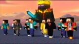 STAY DANCE HEROBRINE BROTHERS AND KING ENDERMAN – MINECRAFT ANIMATION MONSTER SCHOOL