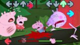 Scary PEPPA PIG.EXE Origin in Friday Night Funkin be like – Muddy Puddles Funkin _ FNF Bacon