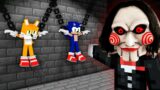 Sonic And Tails – THE SAW SCARY BILLY Sad Ending – FNF Minecraft Animation Games
