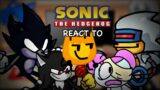 Sonic Characters React To Friday Night Funkin VS Super Sonic Smackdown & Battle for Corrupted Island
