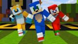 Sonic+ Knuckles And Tails Dancing Meme – Good Ending (Minecraft Animation) FNF