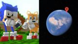 Sonic & Tails Dancing Friday Night Funkin on Google Earth ! Minecraft