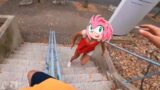 Sonic runs from Amy Rose around the city / Friday Night Funkin' VS Sonic