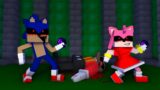 Sonic.EXE + Amy Rose And Eggman Dancing Meme – Sad Ending (Minecraft Animation) FNF