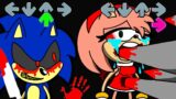 Sonic.EXE KILLS Amy Rose in Friday Night Funkin be like