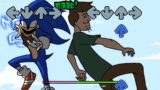 Sonic.EXE Kills Tails in Friday Night Funkin be like | FNF Triple Trouble Creepypasta