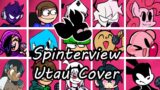Spinterview but Every Turn a Different Character Sing (FNF Everyone Sing Spinterview) – [UTAU Cover]