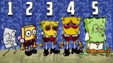 Spongebob ALL PHASES (1-5 phases) Lost Episodes | Friday Night Funkin'