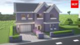 Suburban house in Minecraft – Tutorial