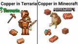 Terraria vs Minecraft memes