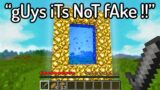 The FUNNIEST FAKE Minecraft Speedruns EVER…