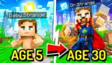 The Life of DR STRANGE in Minecraft!