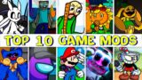 Top 10 Game Mods in FNF – Friday Night Funkin’