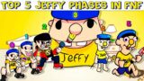 Top 5 Jeffy Phases in FNF – Friday Night Funkin’