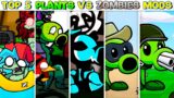 Top 5 Plants VS Zombies Mods #2 – Friday Night Funkin’