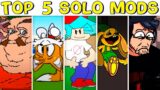 Top 5 Solo Mods #2 in Friday Night Funkin'