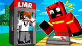 Trolling My Friend With A LIE DETECTOR – Minecraft