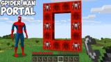 What if I Build PORTAL SPIDER MAN in Minecraft Superheroes – GAMEPLAY Movie