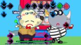 Woolfo Daddy VS Rober In Friday Night Funkin | Wolfoo Animation FNF