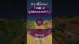 You Can be Morbius in Minecraft!! #Shorts