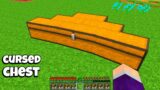You need to try to OPEN this CURSED CHEST in Minecraft ! TRIANGLE CHEST !