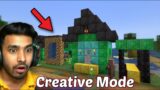 gamers caught while using creative mode in Minecraft