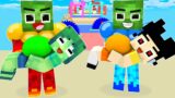 Monster School : Baby Zombie x Squid Game Doll Pregnant Run Challenge – Minecraft Animation
