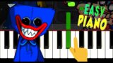 Friday Night Funkin' VS Huggy Wuggy Poppy Playtime VERY EASY Piano tutorial.