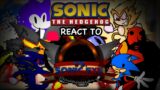 Sonic Characters react to Friday Night Funkin vs SONIC.EXE 2.5/3.0 || FULL WEEK // PART 2